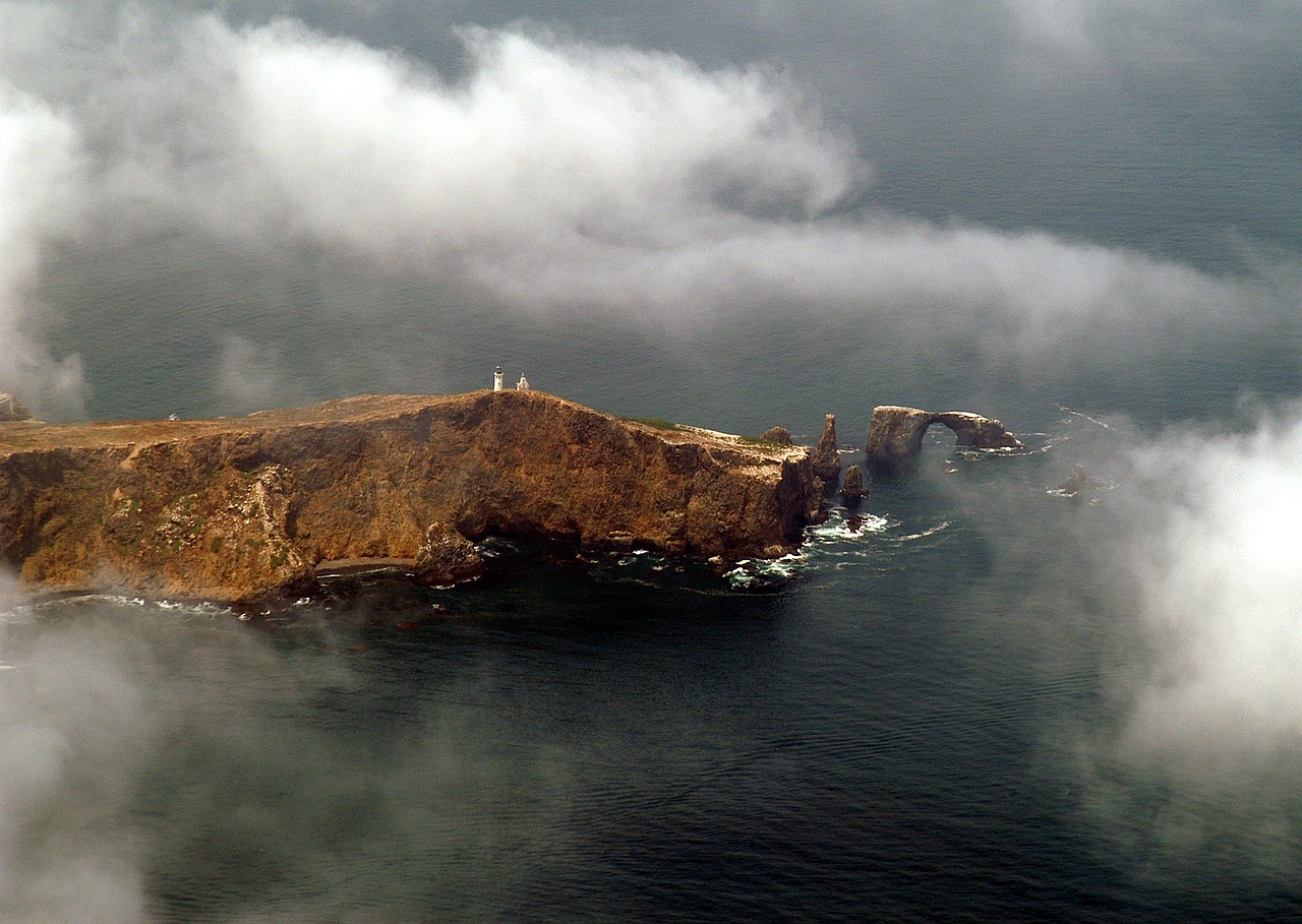 california anacapa island landscape free photo