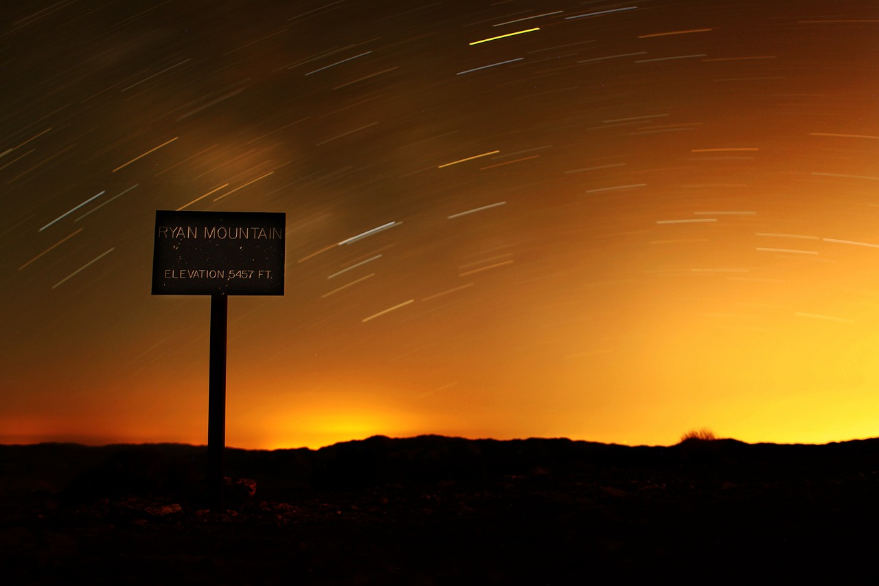 california ryan mountain sky free photo