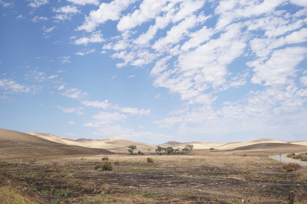 california drought mountain free photo
