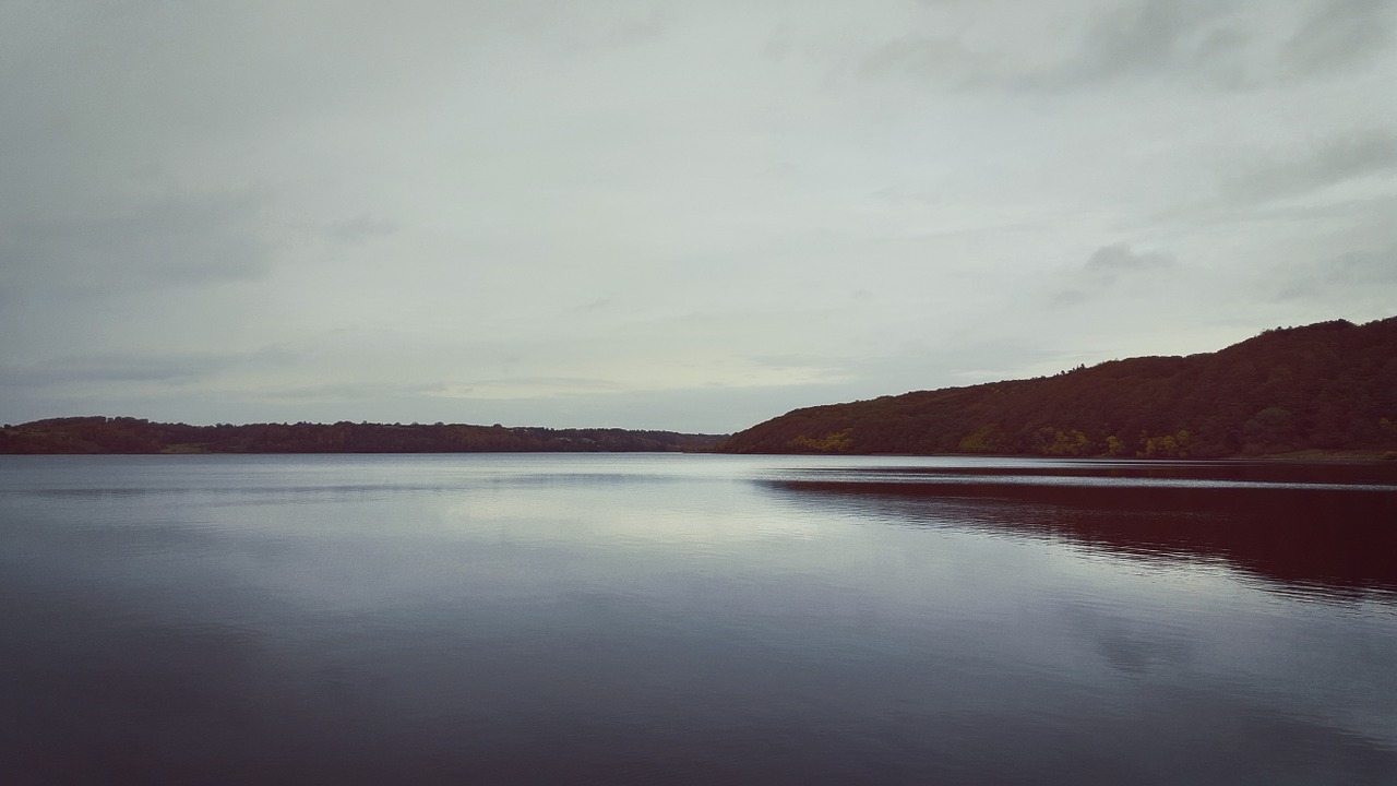 calm tranquil lake free photo