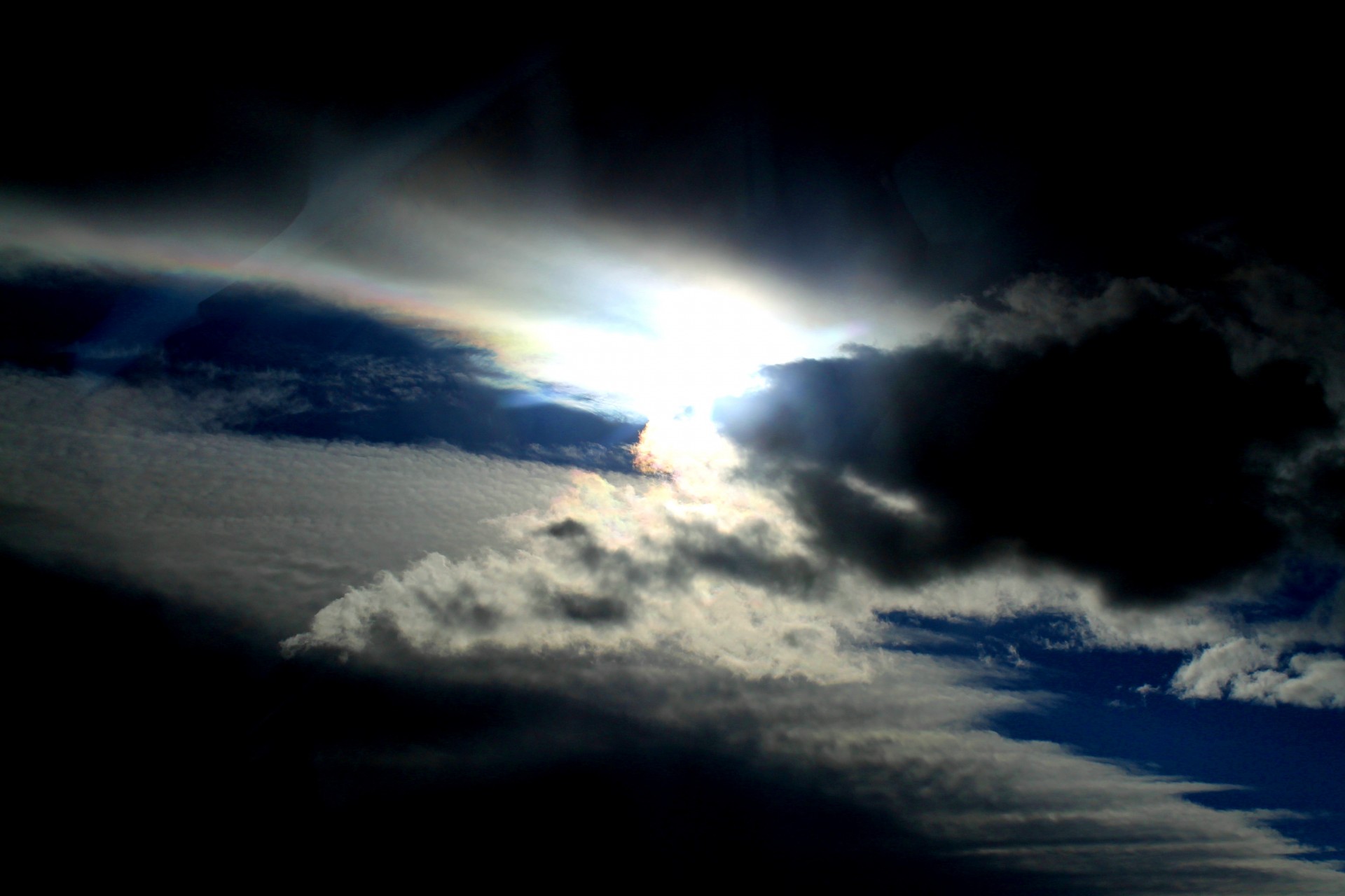 stormy sky clouds free photo