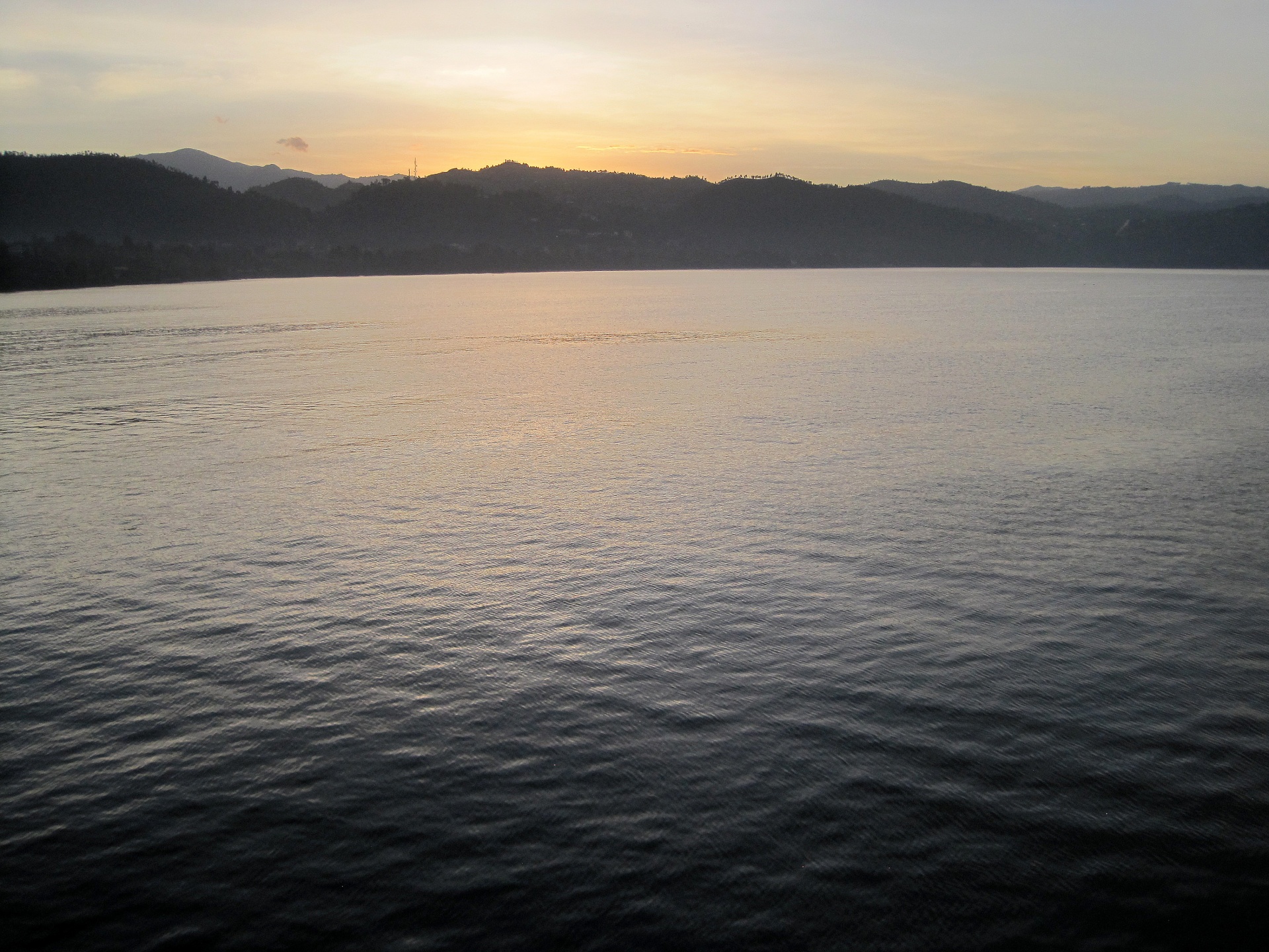 lake water dawn free photo