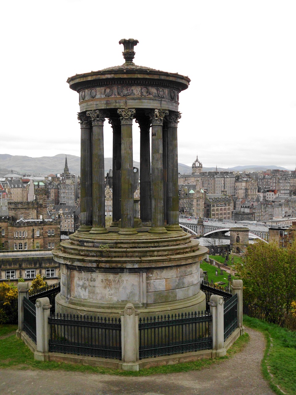 calton hill edinburgh historic free photo