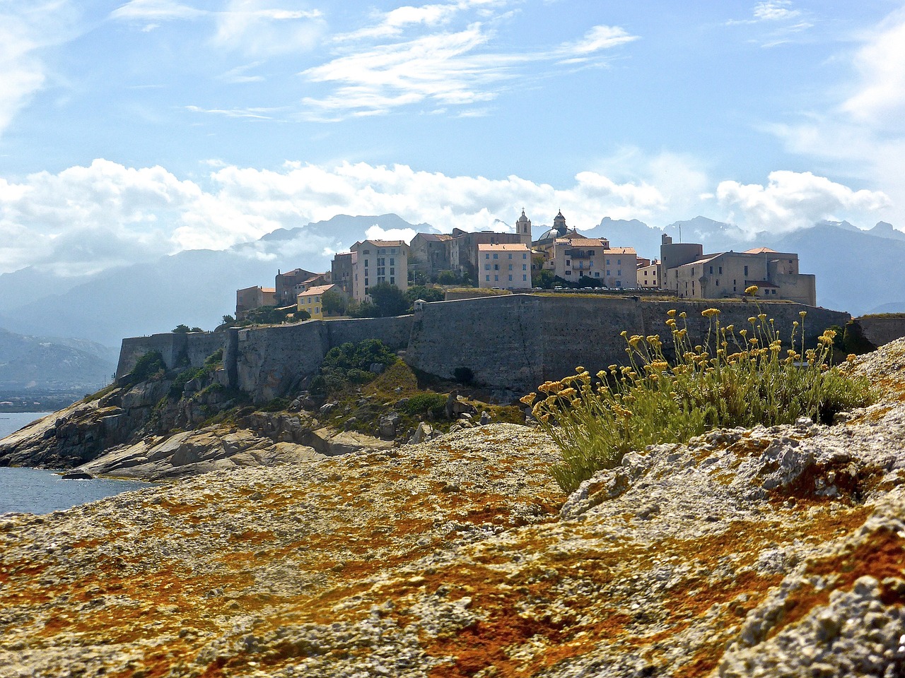 calvi citadel corsica free photo