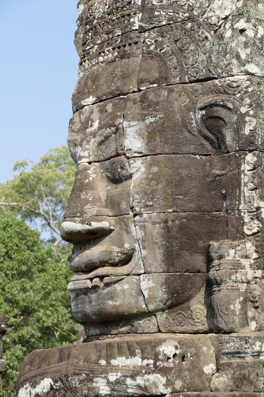 cambodia angkor asia free photo