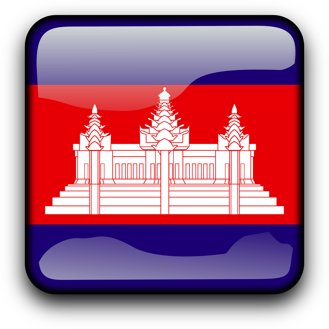 cambodia flag country free photo