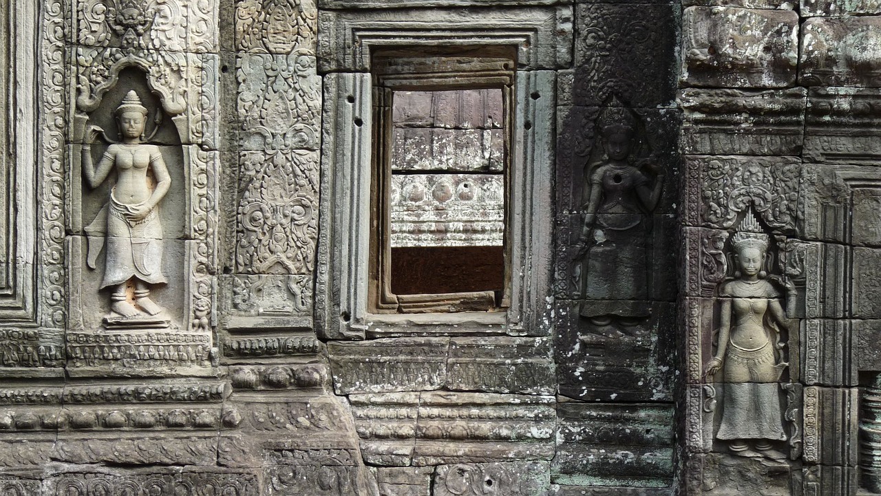 cambodia temple angkor free photo