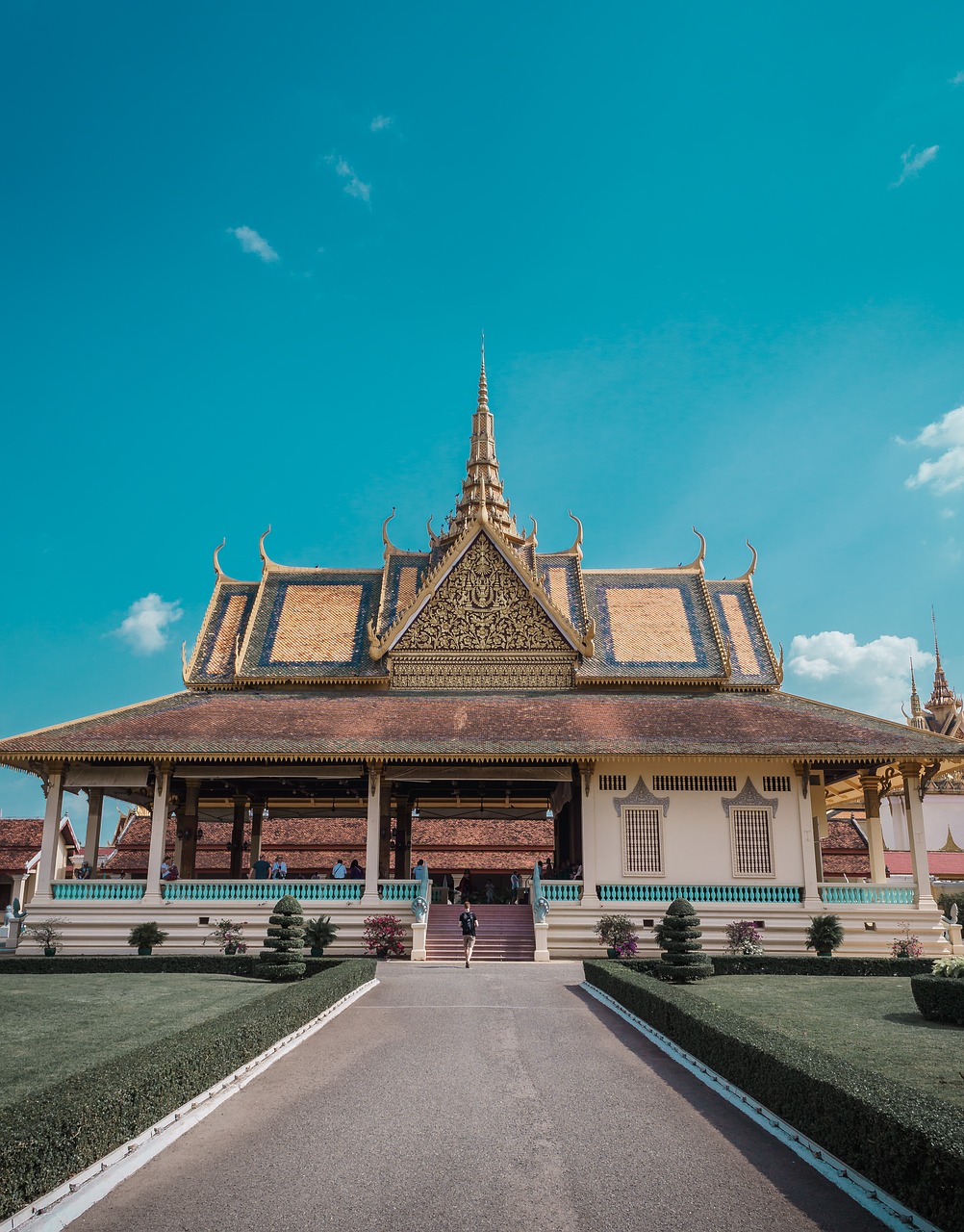 cambodia phnom penh palace free photo