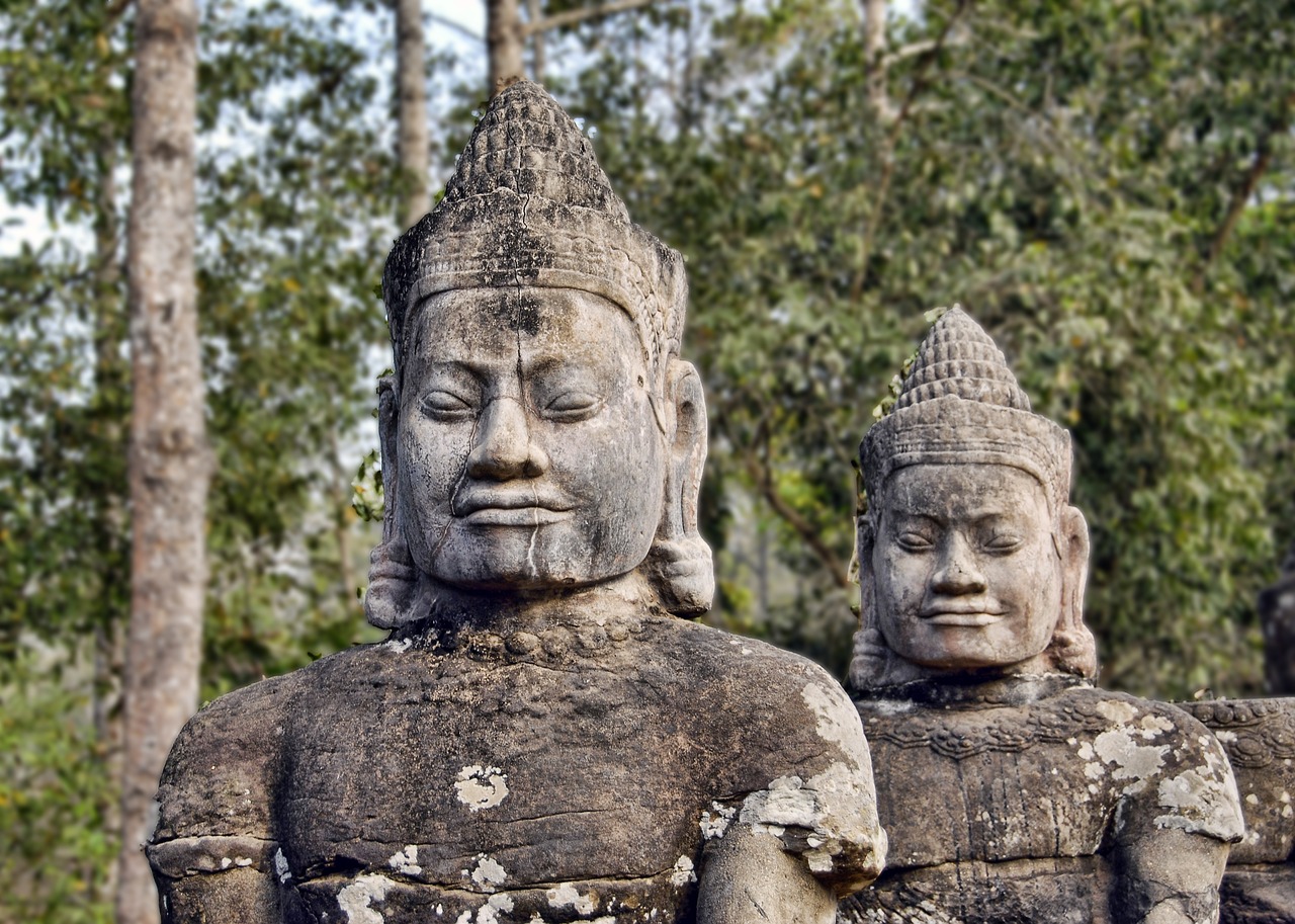 cambodia siem reap tourism free photo