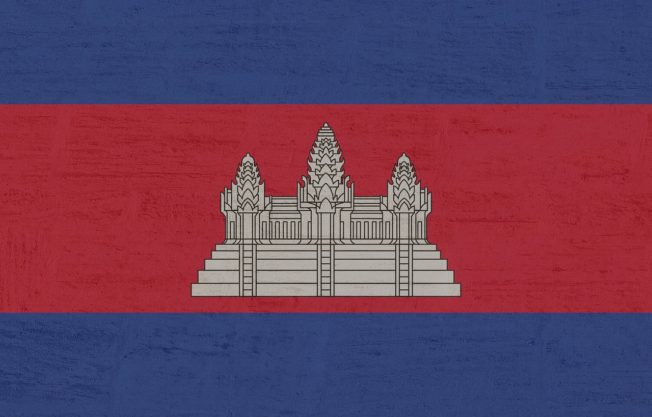 cambodia flag international free photo