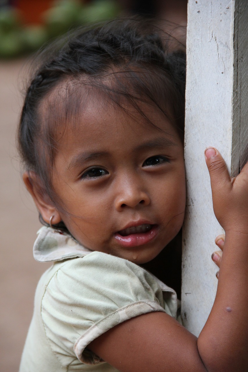 cambodia children travel free photo