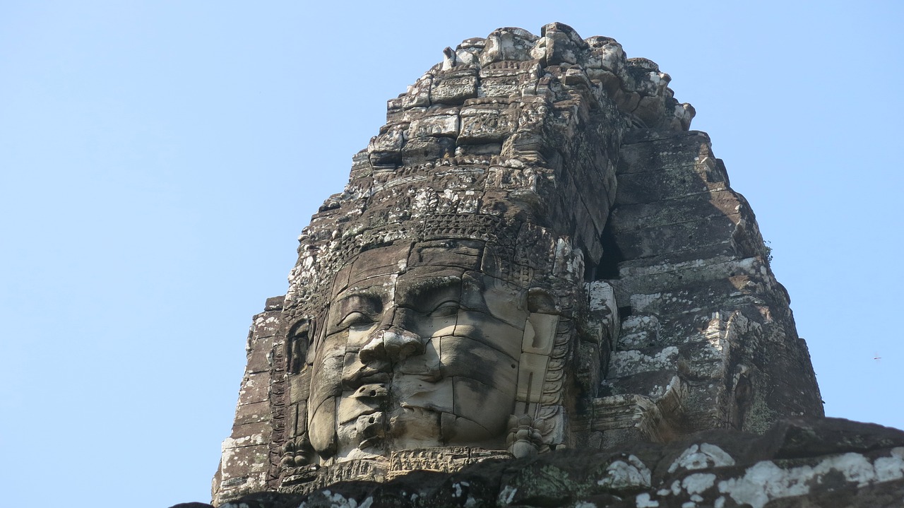 cambodia temple banyon free photo