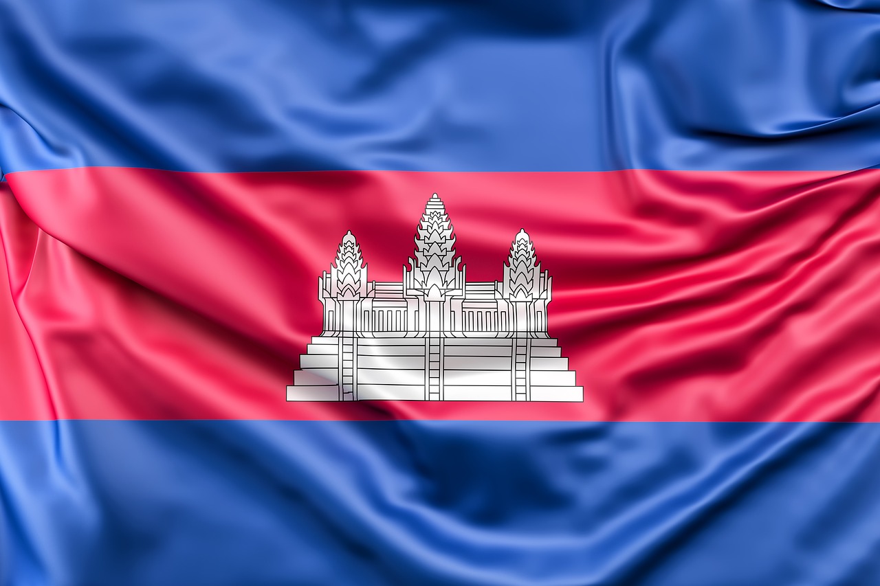 cambodia  flag  khmer free photo