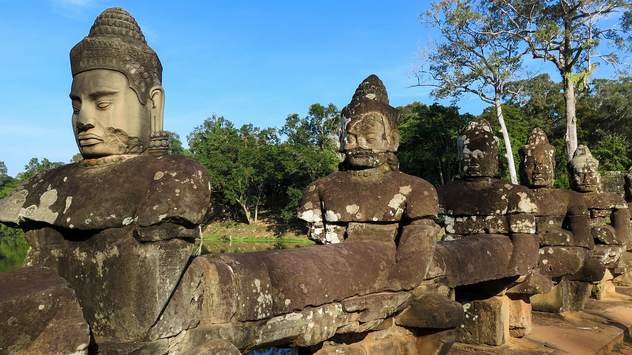 cambodia angkor temple free photo