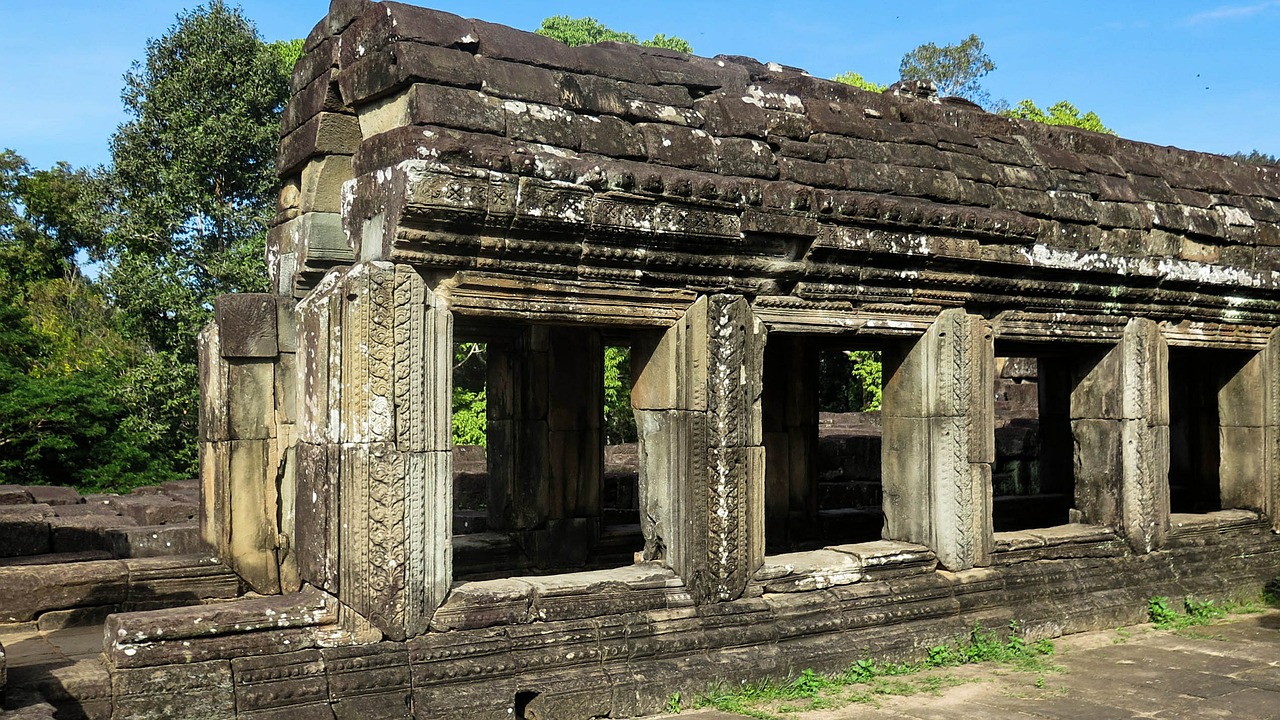 cambodia angkor temple free photo