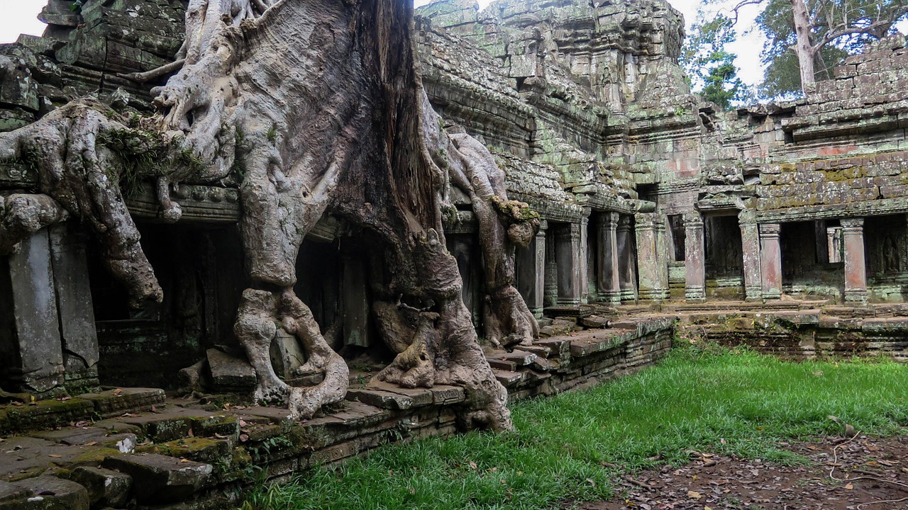 cambodia angkor temple free photo