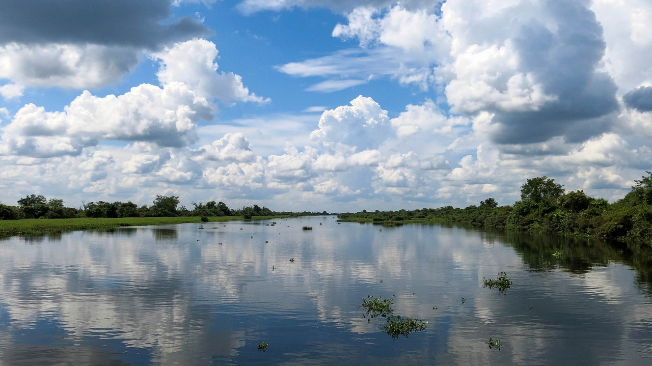 cambodia asia boat trip free photo