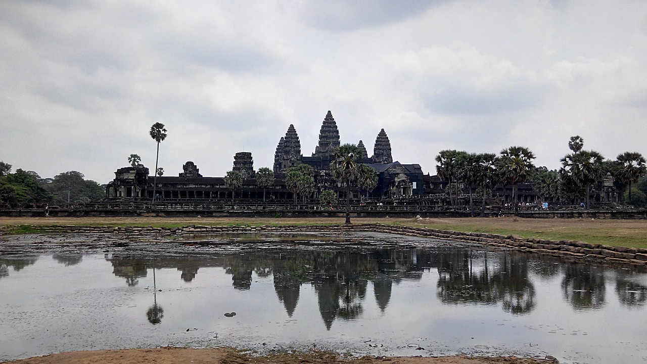cambodia wu at angkor wat ba rong 廟 free photo