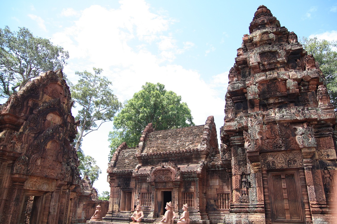 cambodia temple angkor wat free photo