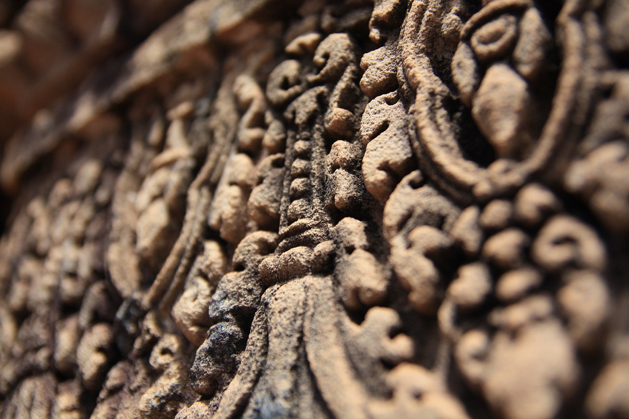 cambodia angkor wat mural free photo