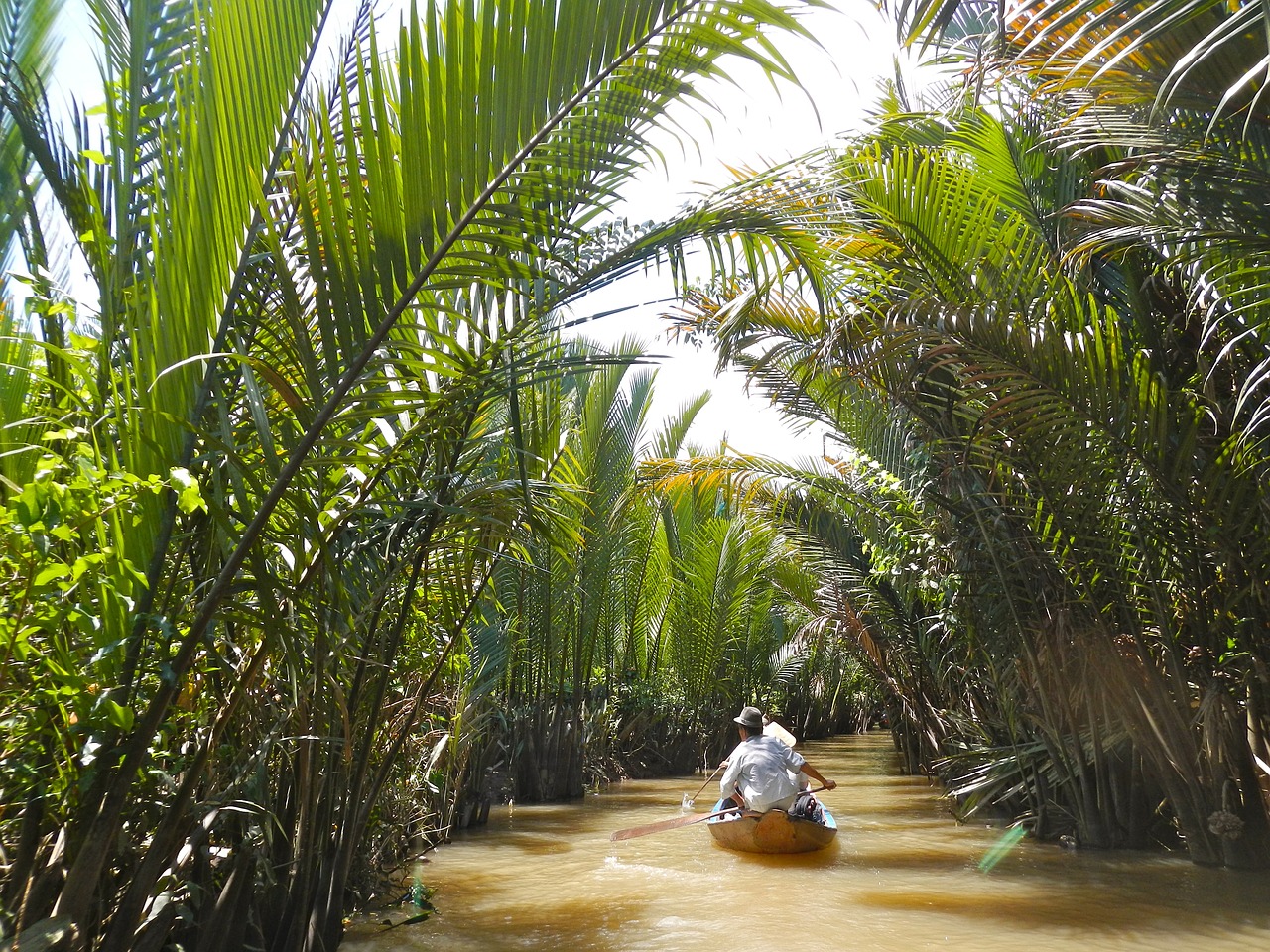 cambodia boat river free photo