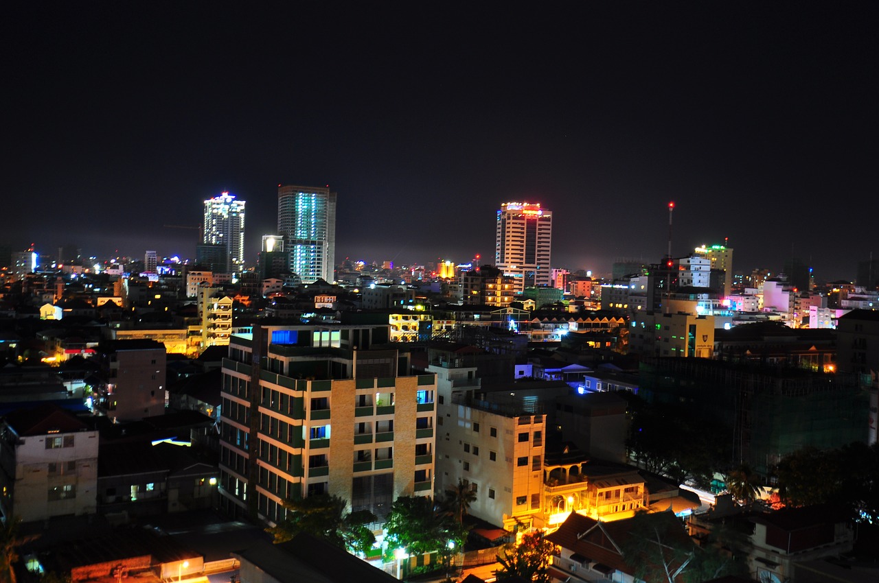 cambodia city asia free photo