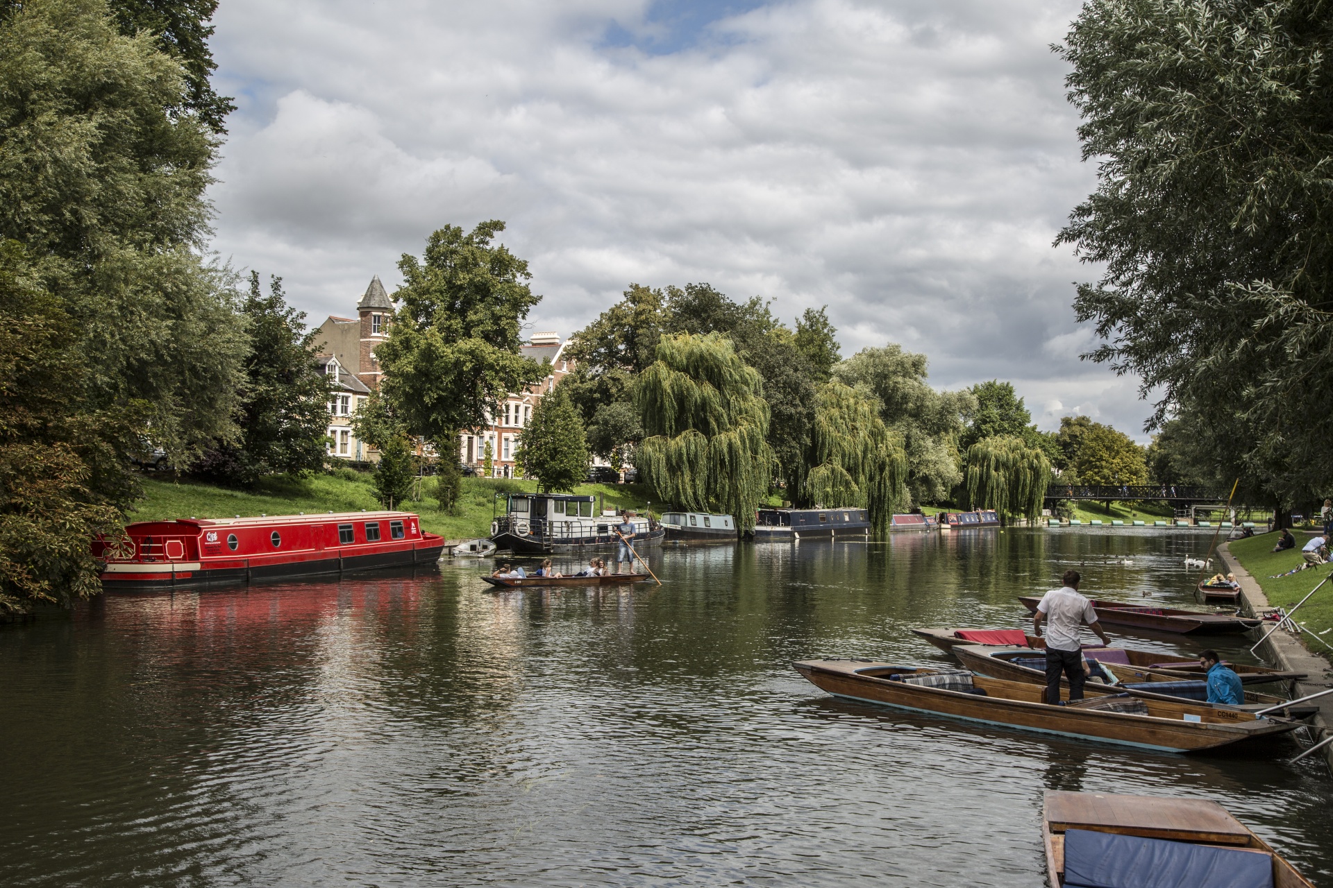 england cambridge elevated view free photo