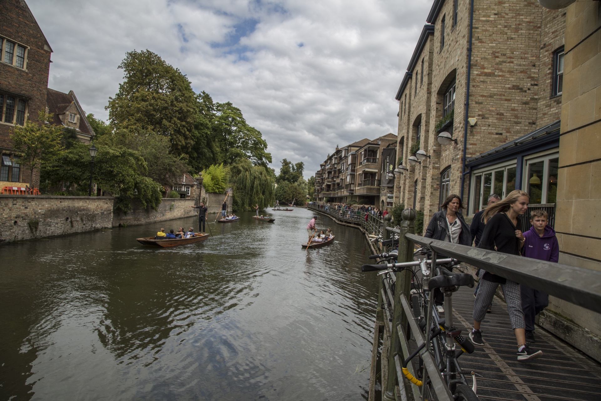 england cambridge elevated view free photo