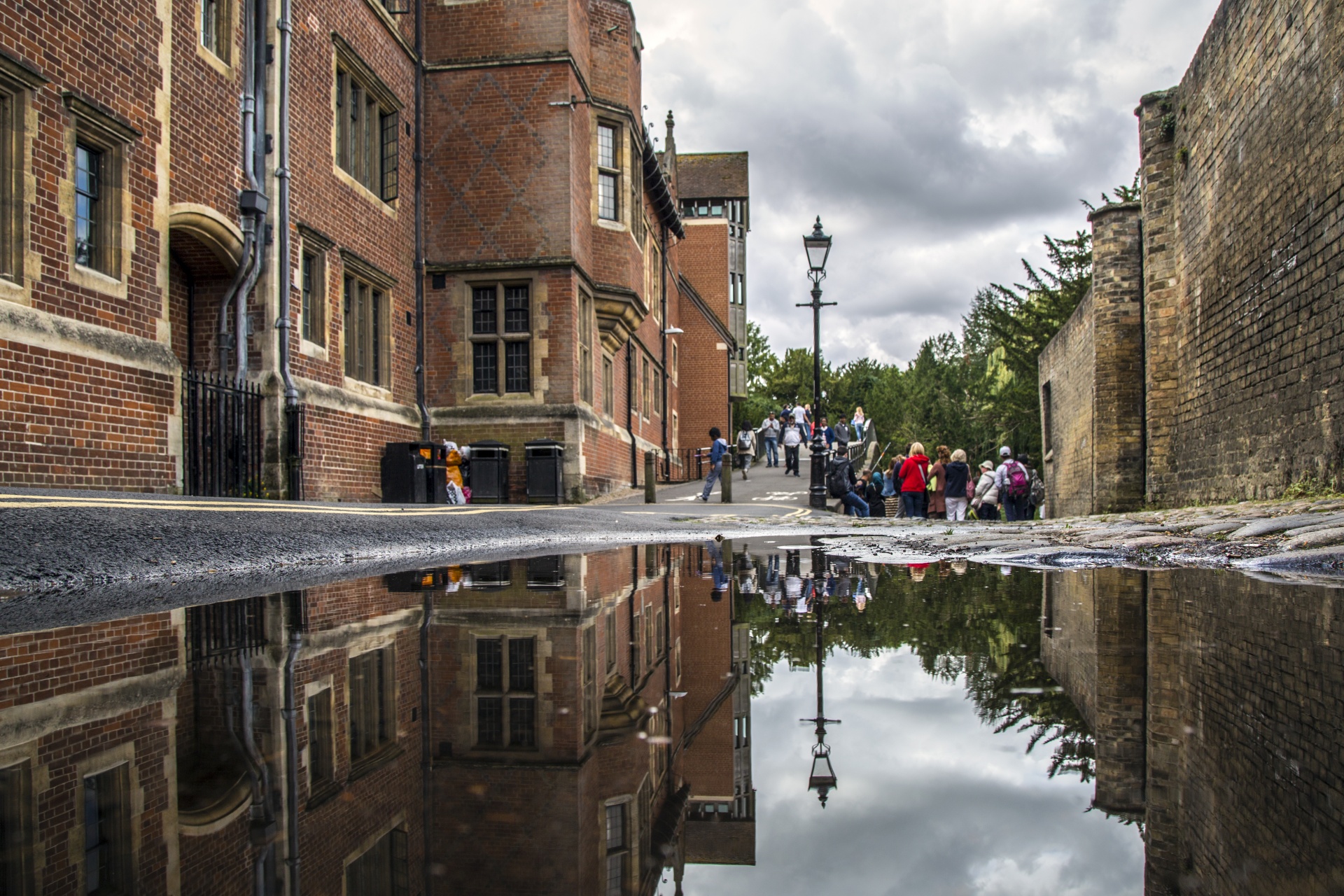 england cambridge elevated view free photo