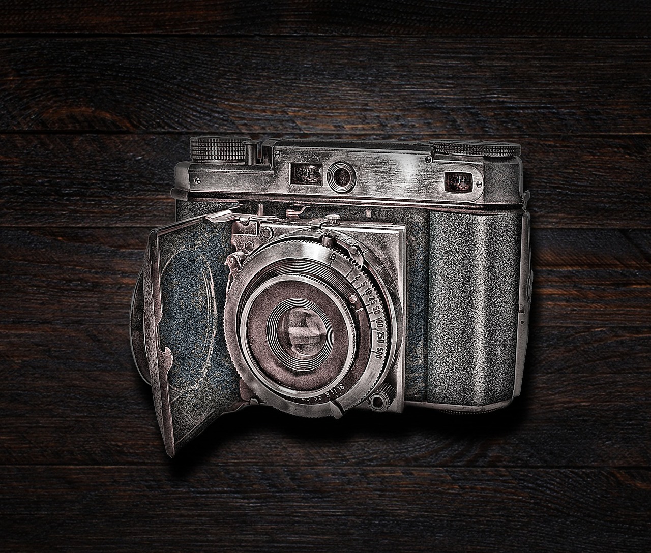 camera retro background free photo