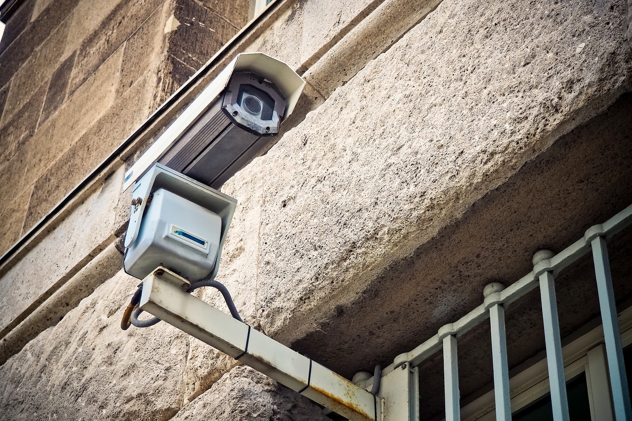 camera monitoring video surveillance free photo