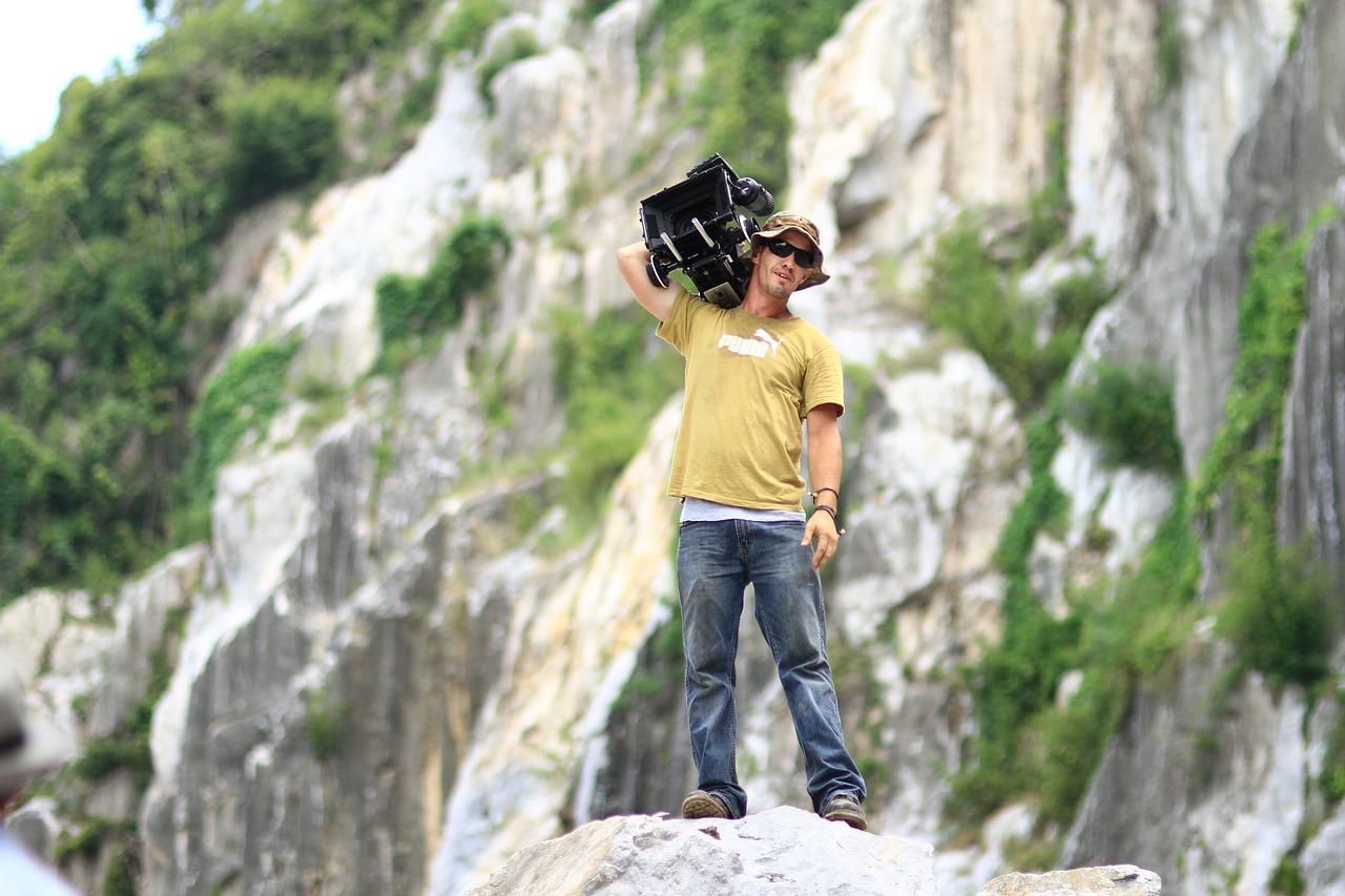 cameraman filmproduction action free photo