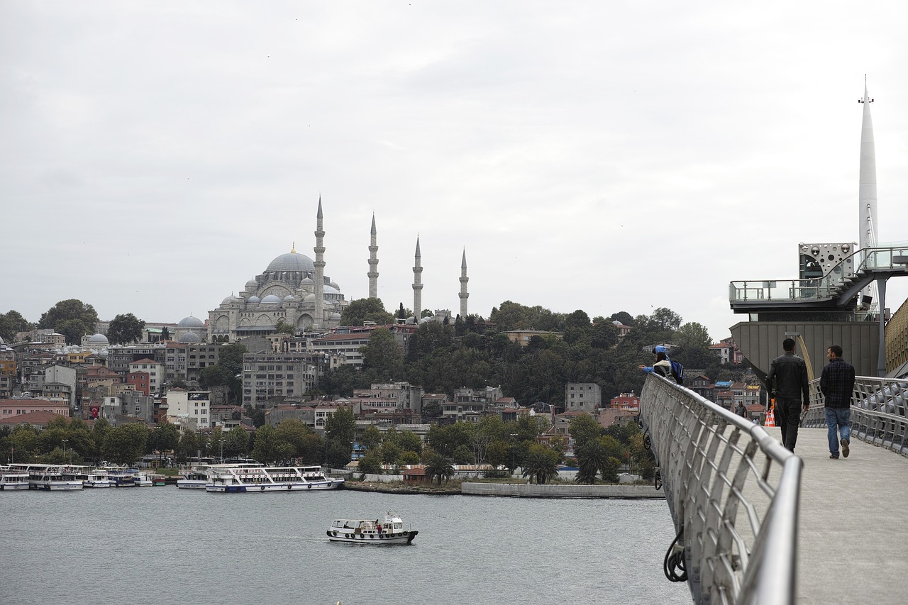 cami bridge istanbul free photo