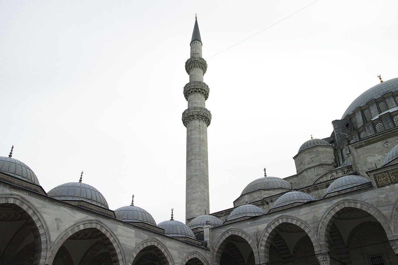 cami minaret istanbul free photo