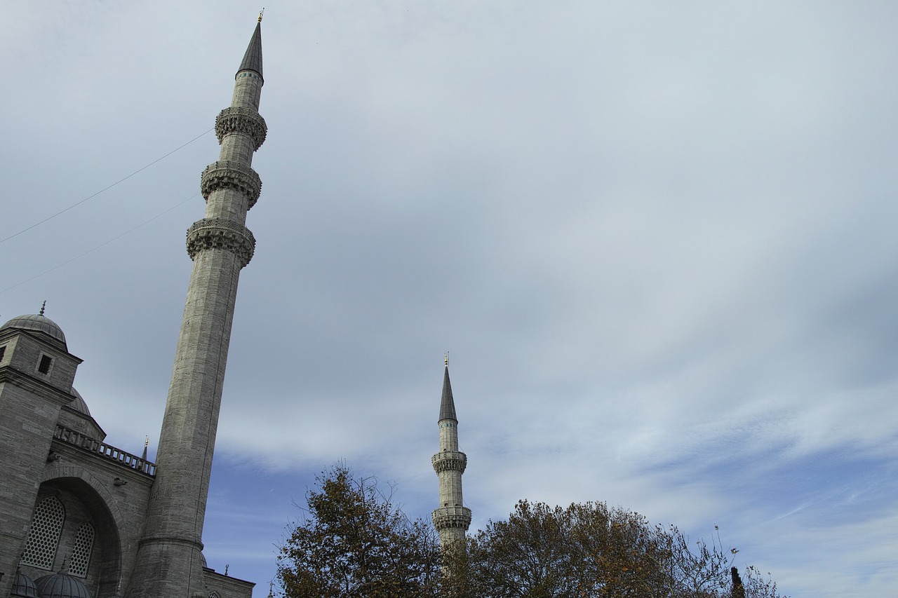 cami minaret istanbul free photo