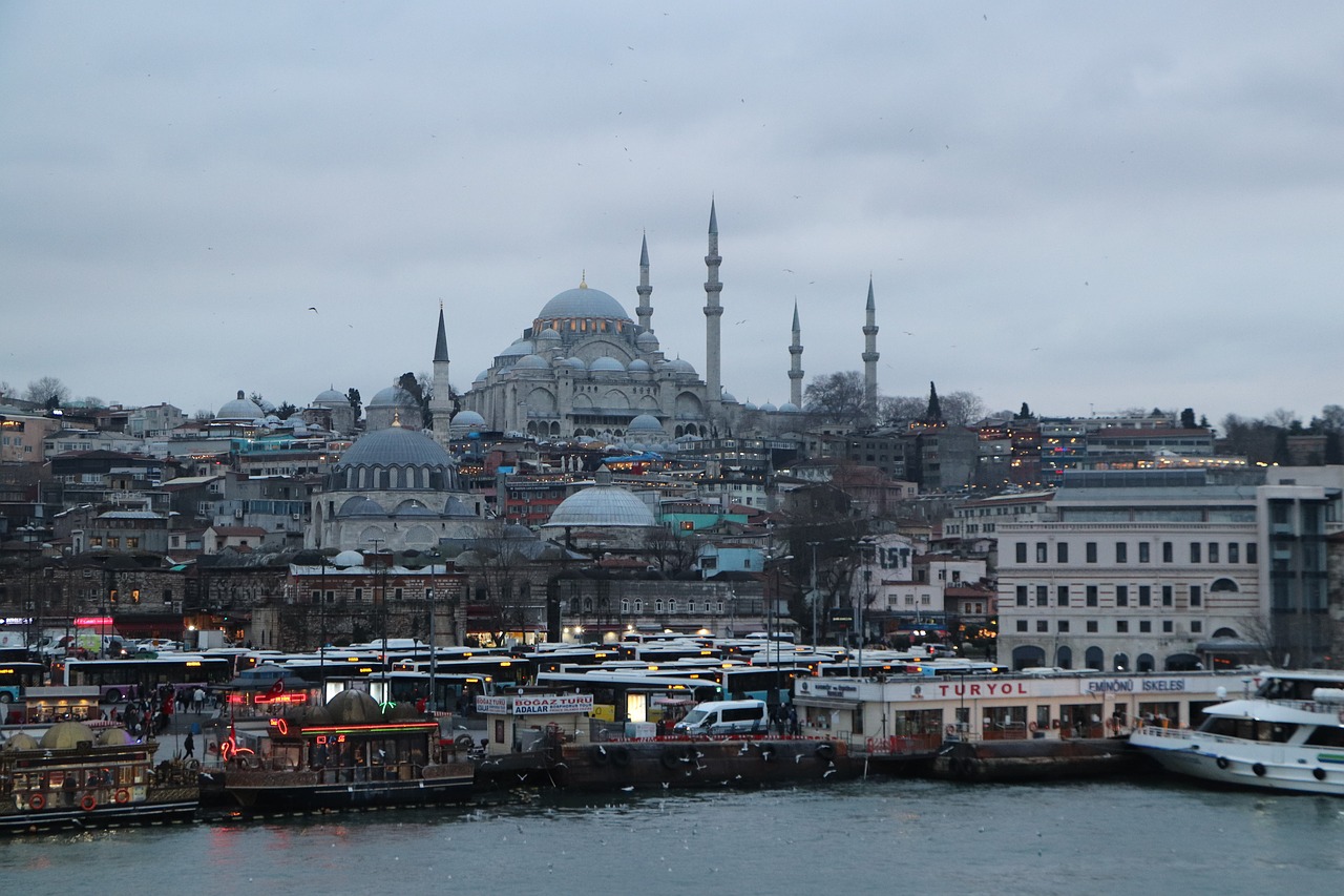 cami  süleymaniye  boat free photo