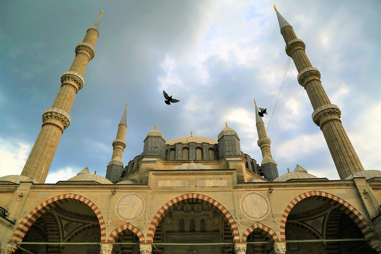 cami  minaret  dome free photo