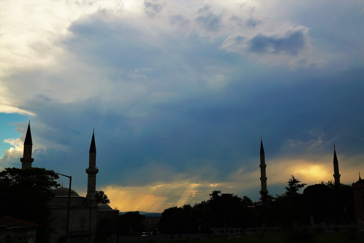 cami  minaret  dome free photo