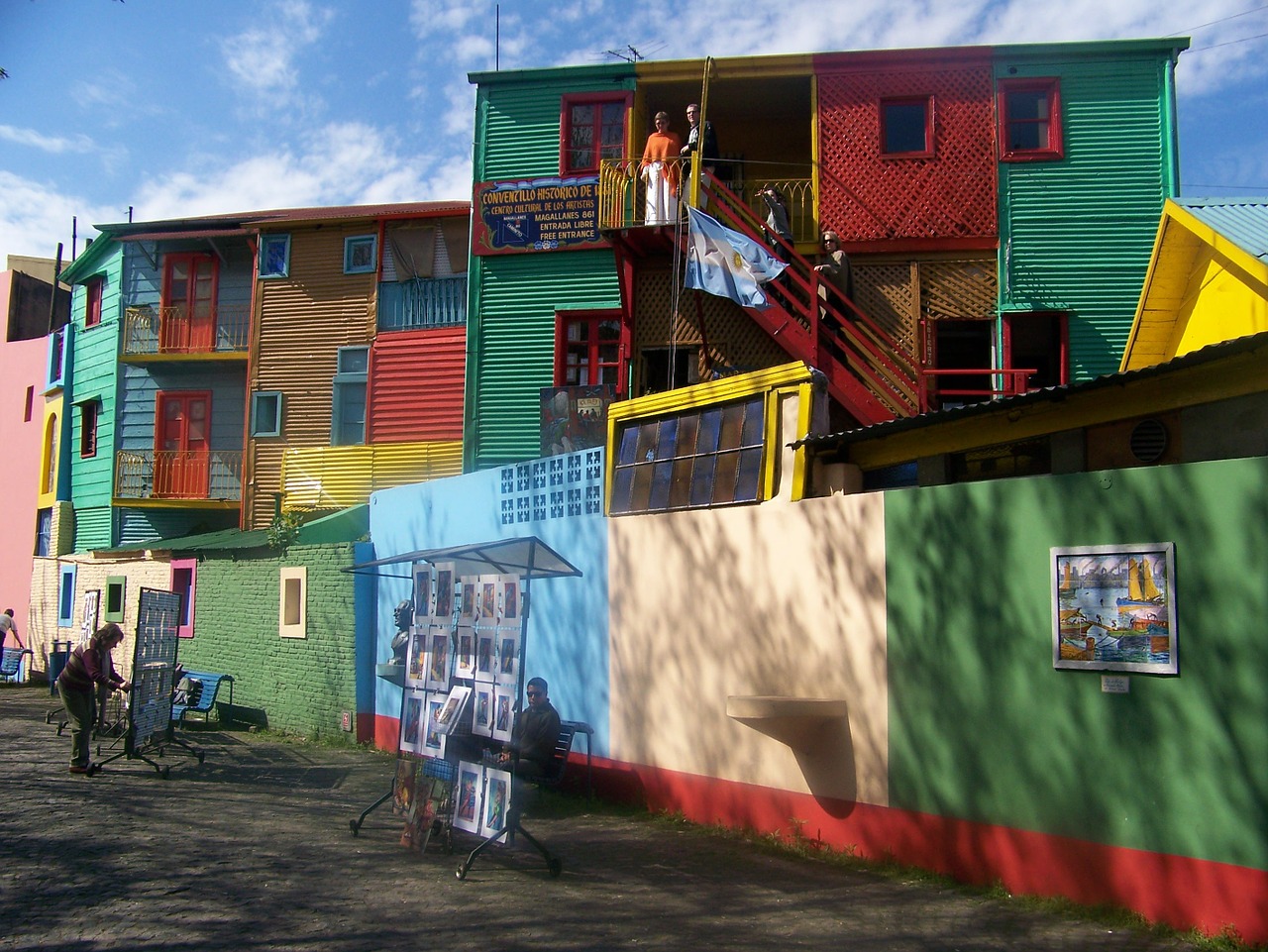 caminito buenos aires argentina free photo