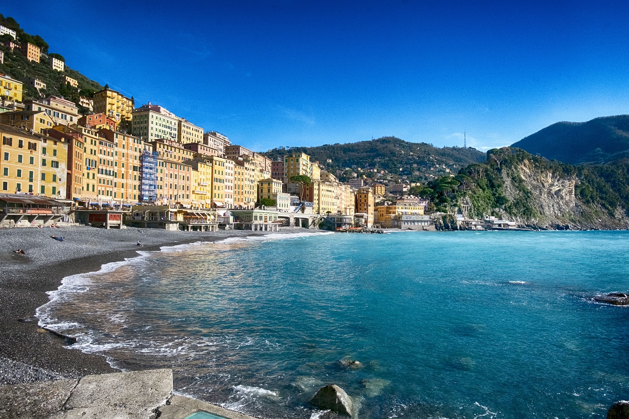 camogli  genoa  sea free photo