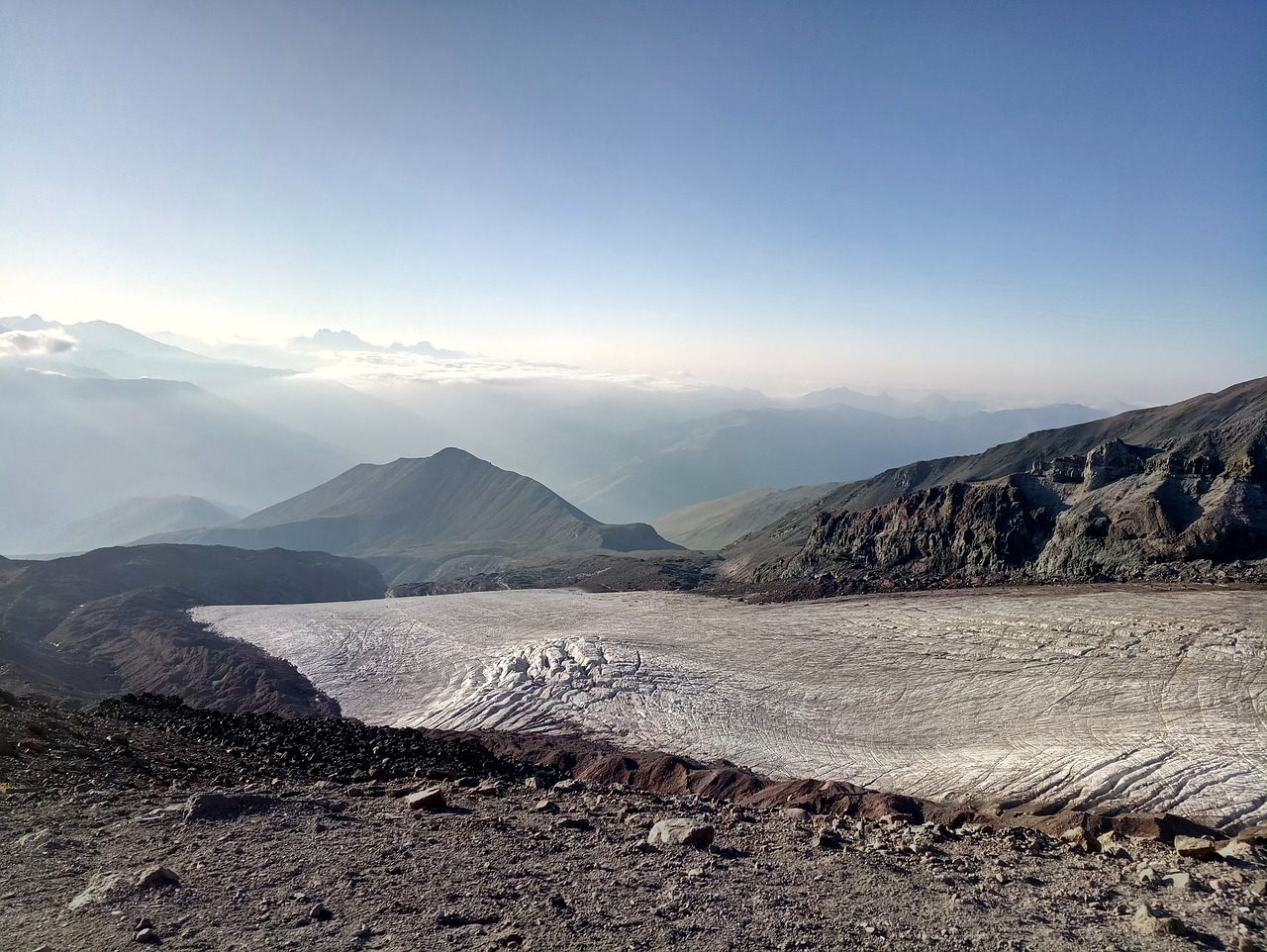 camp  glacier  georgia free photo