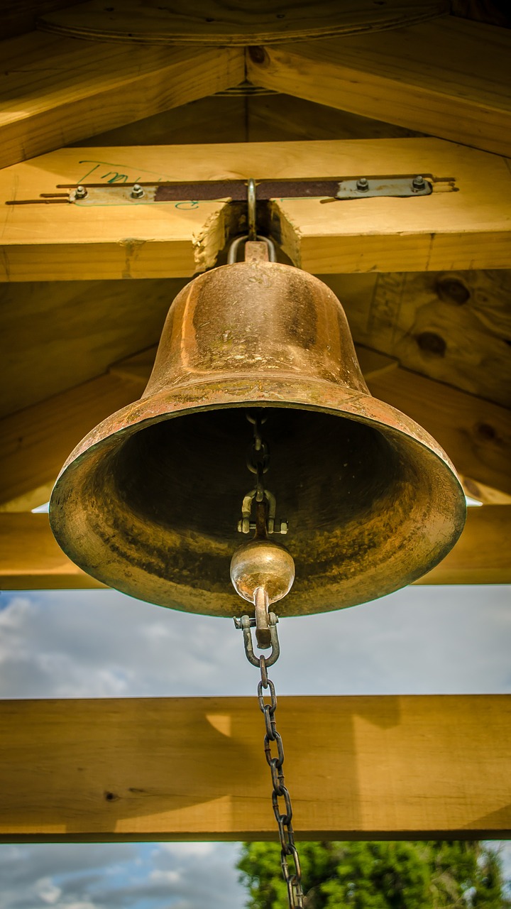 campaign bell tower bronze free photo