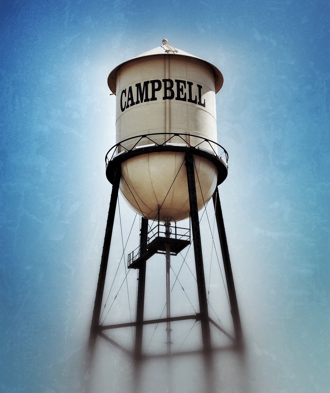 campbell california campbell water tower campbell landmark free photo