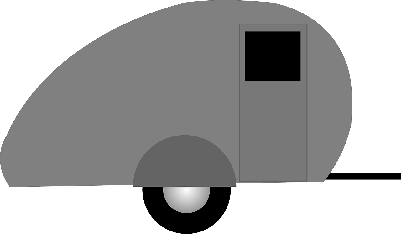 camper camping trailer free photo