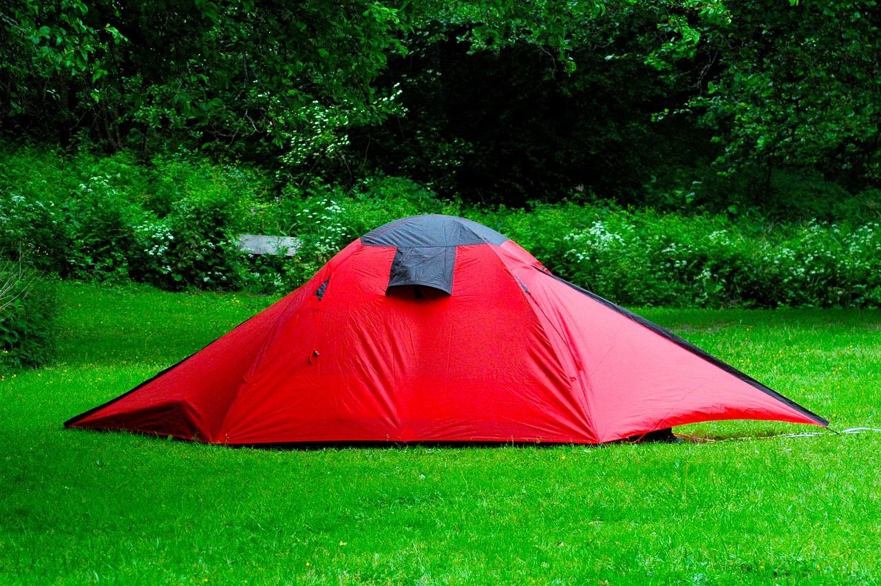 camping tent nature free photo