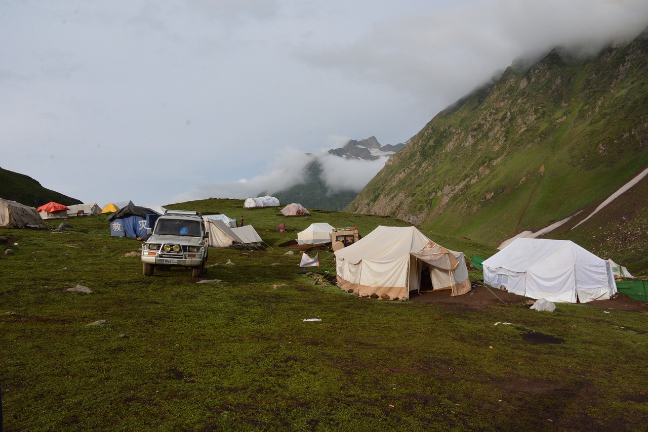 camping ratti gali pakistan free photo