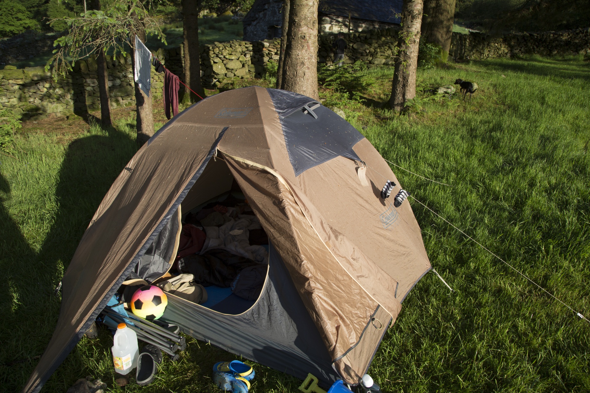 camp camping tent free photo