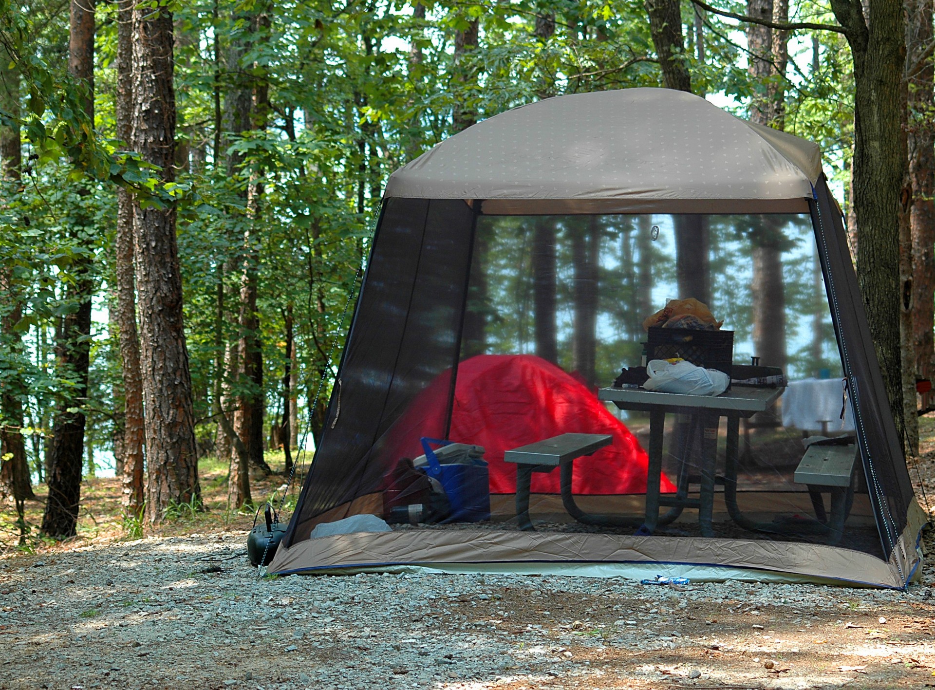 camping tent outdoors free photo