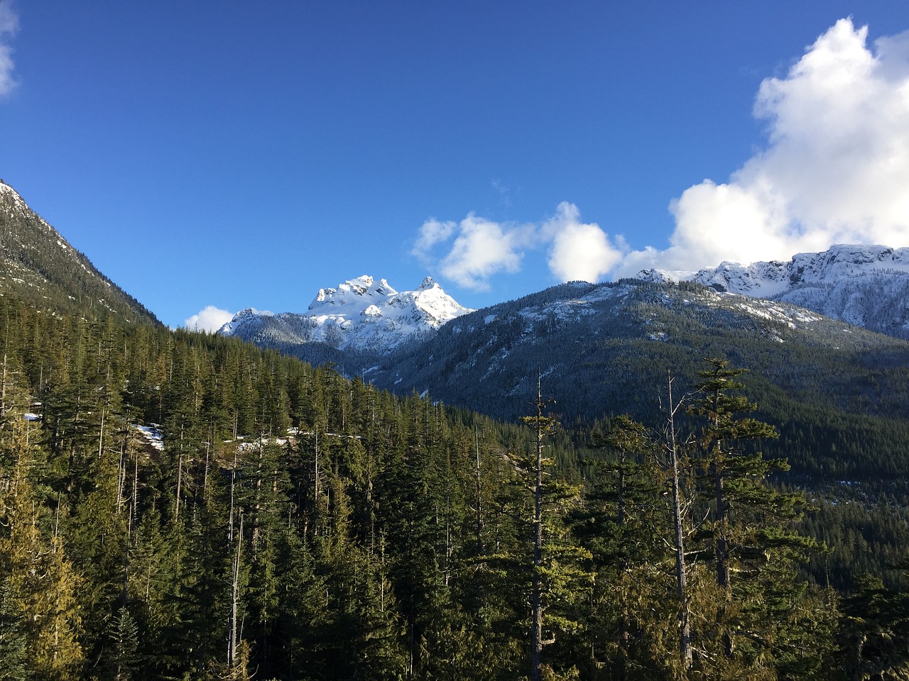 canada mountains landscape free photo