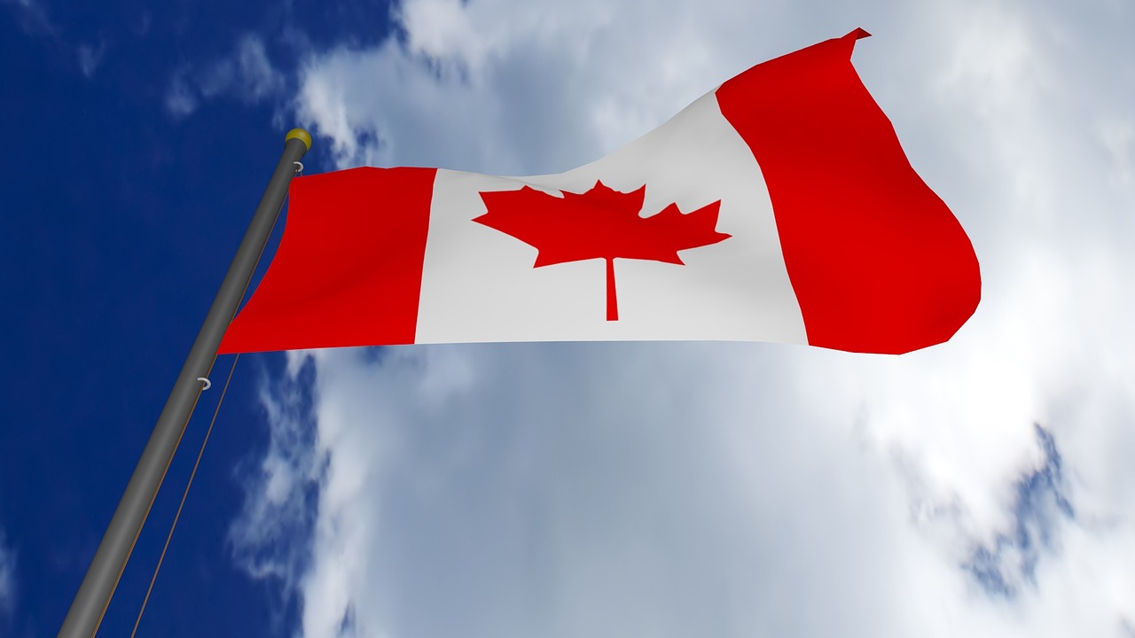 canada canadian flag flag free photo